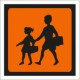Vinil Autocolante - Transporte de Crianças para veículos ligeiros